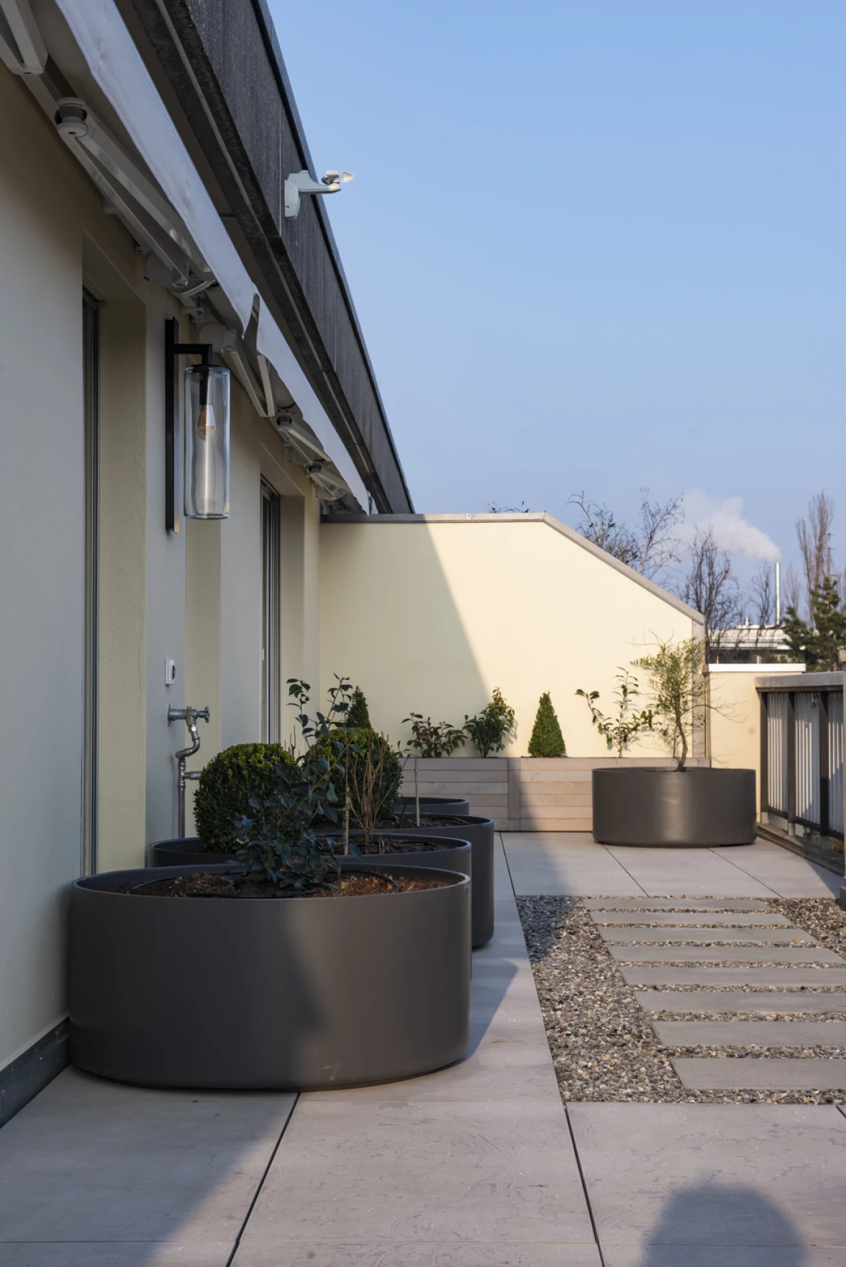 Transformation d'un appartement en attique à Champel