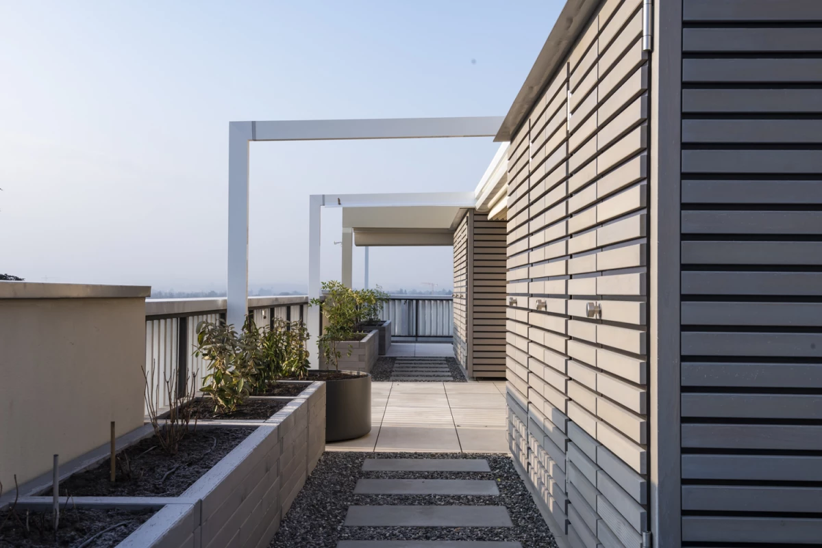 Transformation d'un appartement en attique à Champel