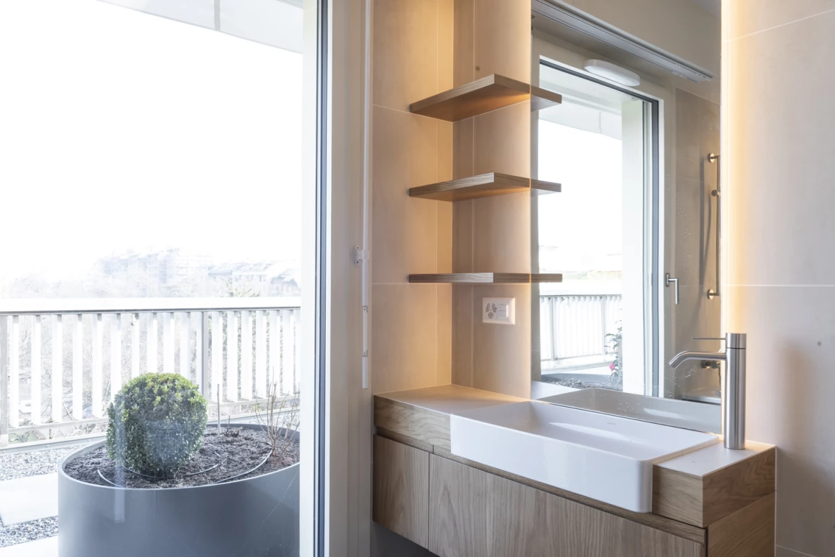 Transformation d'un appartement en attique à Champel