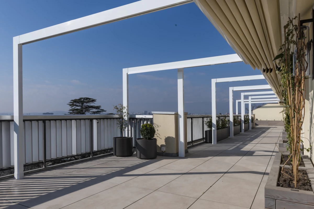 Transformation d'un appartement en attique à Champel