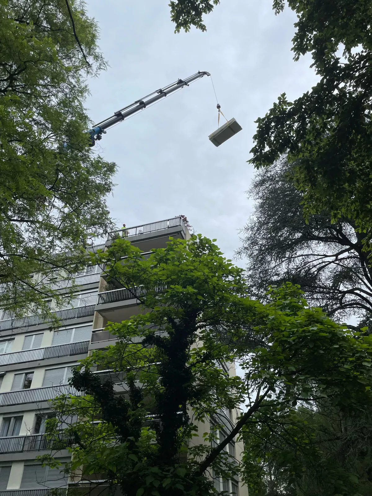 Transformation d'un appartement PPE en attique