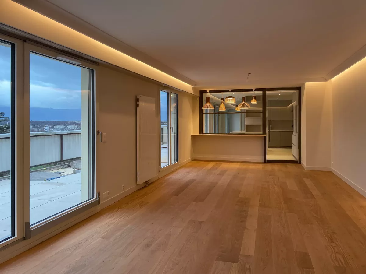 Transformation d'un appartement PPE en attique
