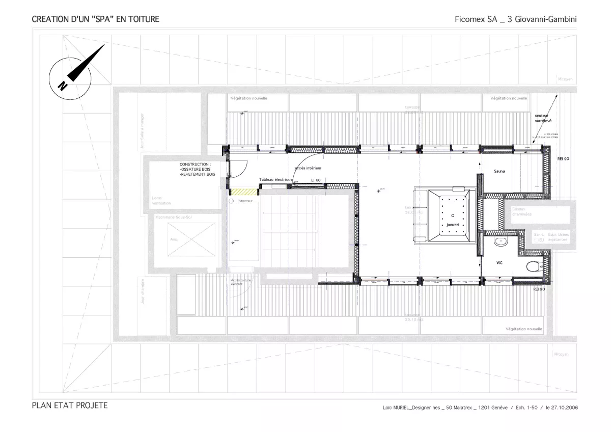 Spa en toiture & Transformations intérieures
