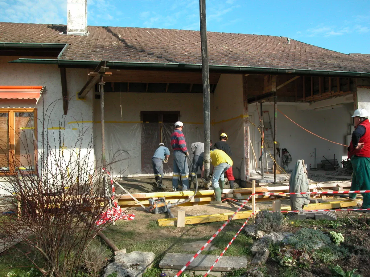 Transformation et extension d'une maison individuelle