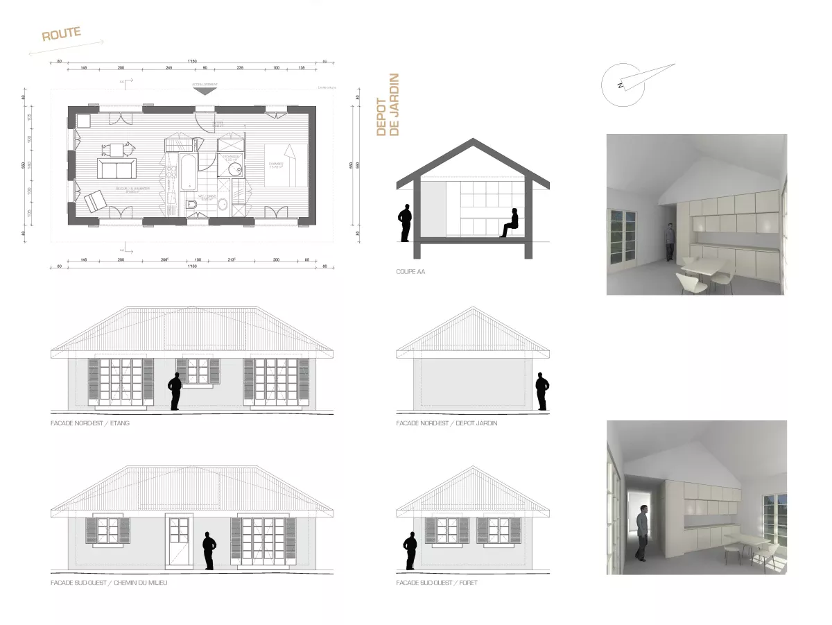 Pavillon individuel à Bellerive