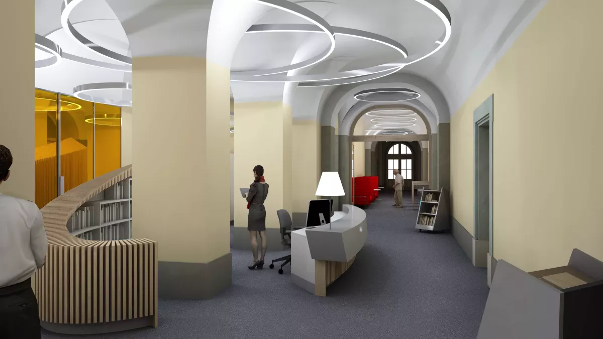 Bibliothèque de l'université de Genève, site des Bastions II