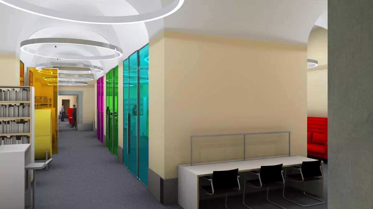 Bibliothèque de l'université de Genève, site des Bastions II