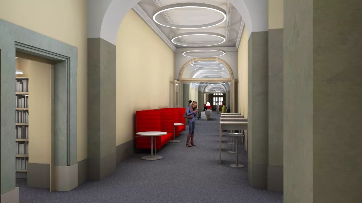 Bibliothèque de l'université de Genève, site des Bastions II