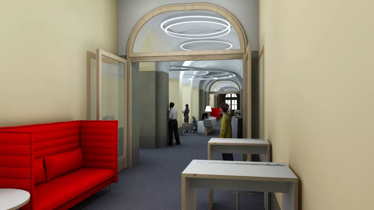 Bibliothèque de l'université de Genève, site des Bastions II