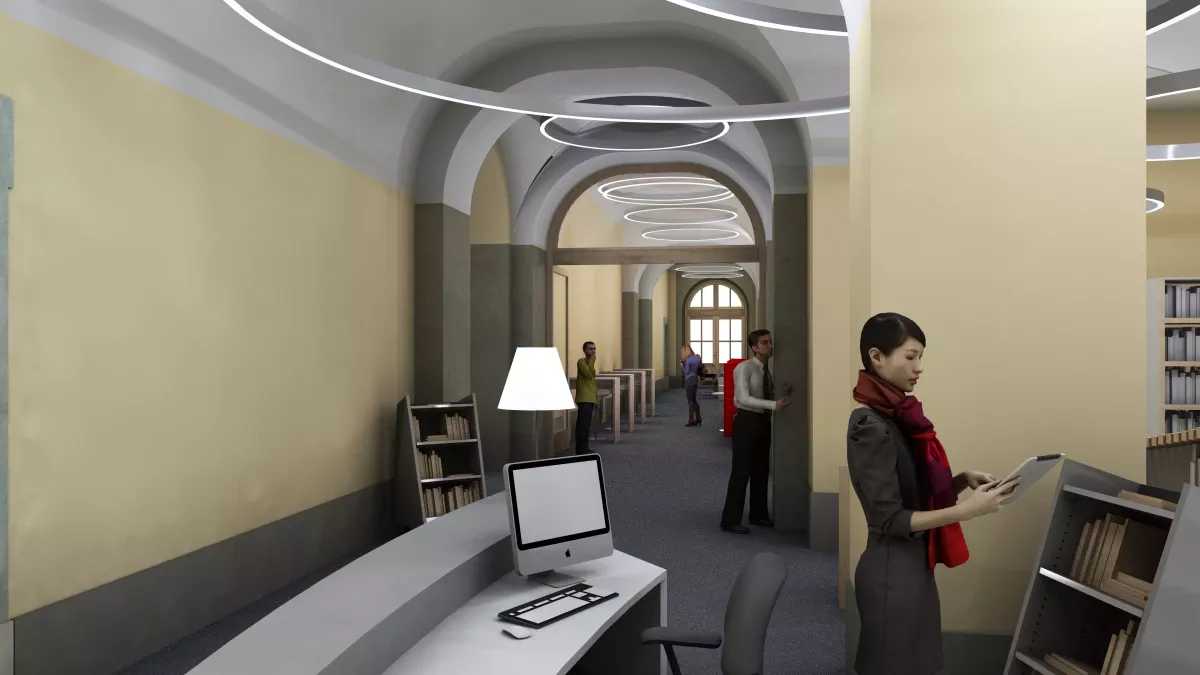 Bibliothèque de l'université de Genève, site des Bastions II