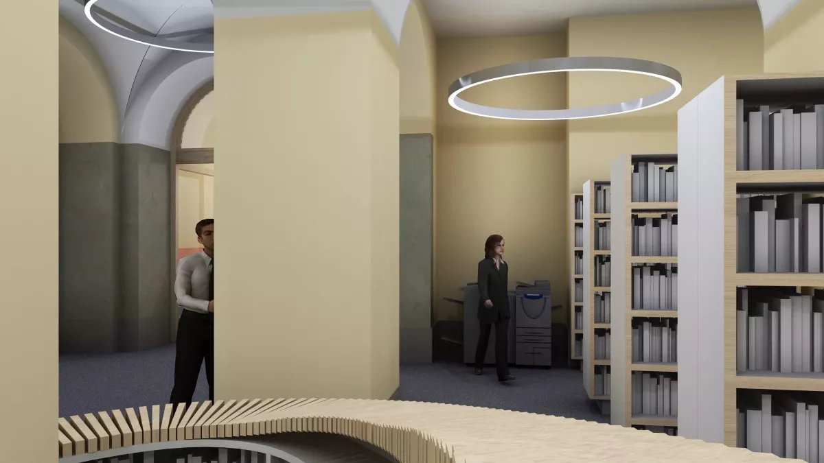 Bibliothèque de l'université de Genève, site des Bastions II