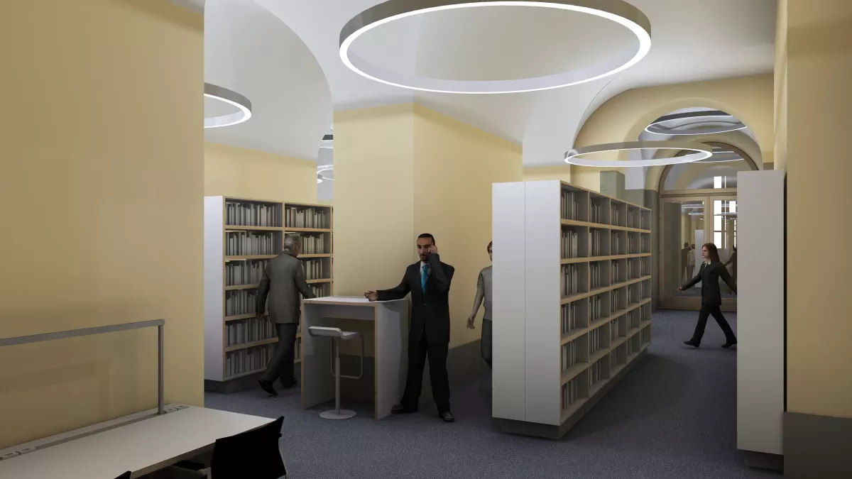 Bibliothèque de l'université de Genève, site des Bastions II