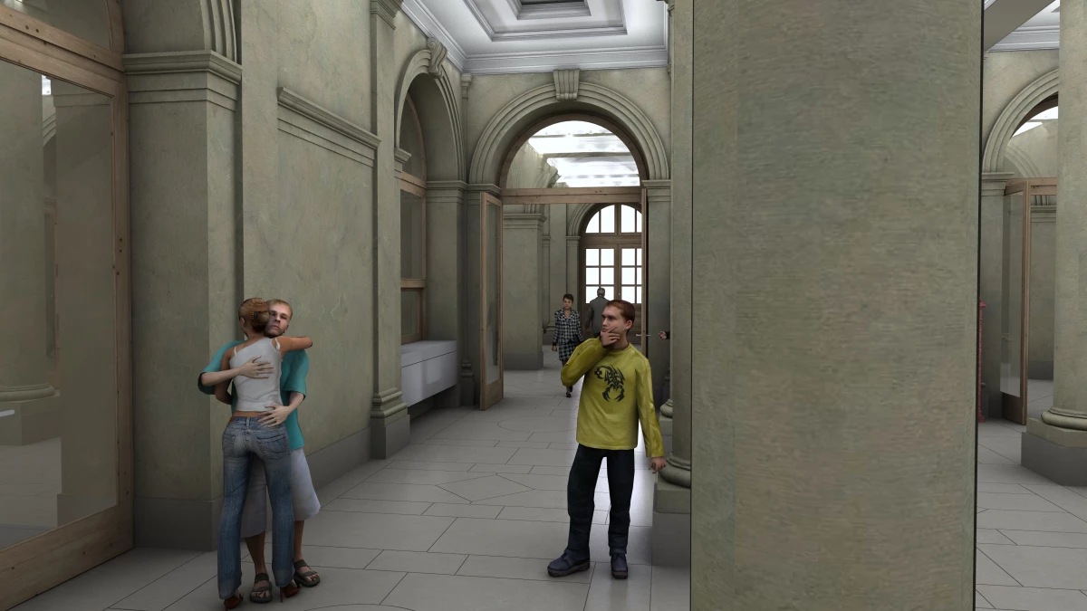 Uni Bastions _ Halls principaux de l'université de Genève