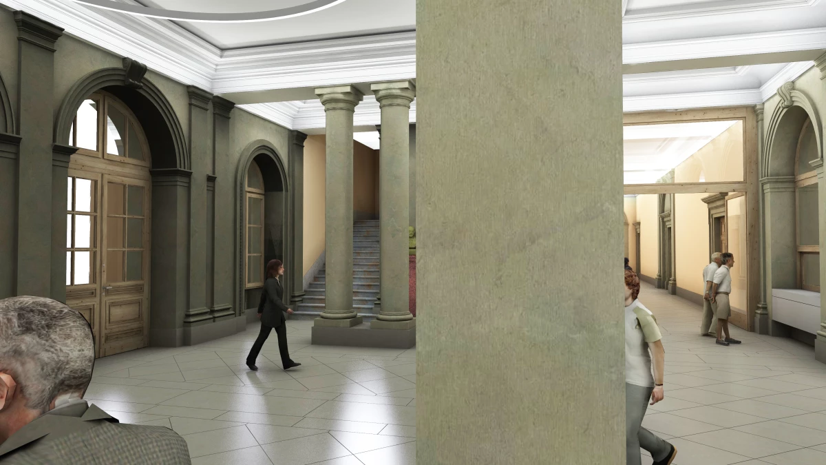 Uni Bastions _ Halls principaux de l'université de Genève