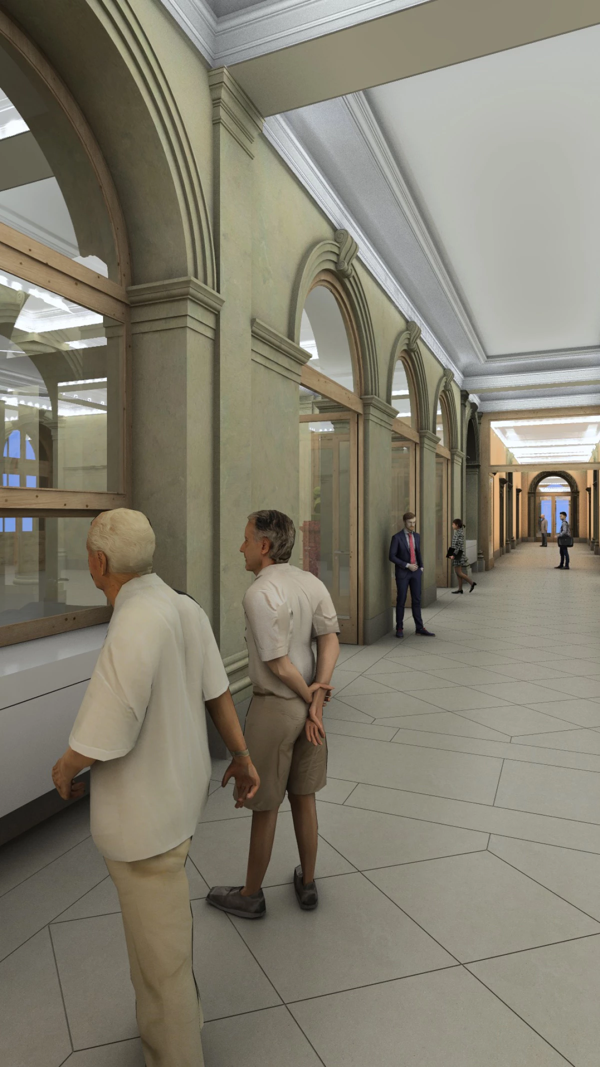 Uni Bastions _ Halls principaux de l'université de Genève