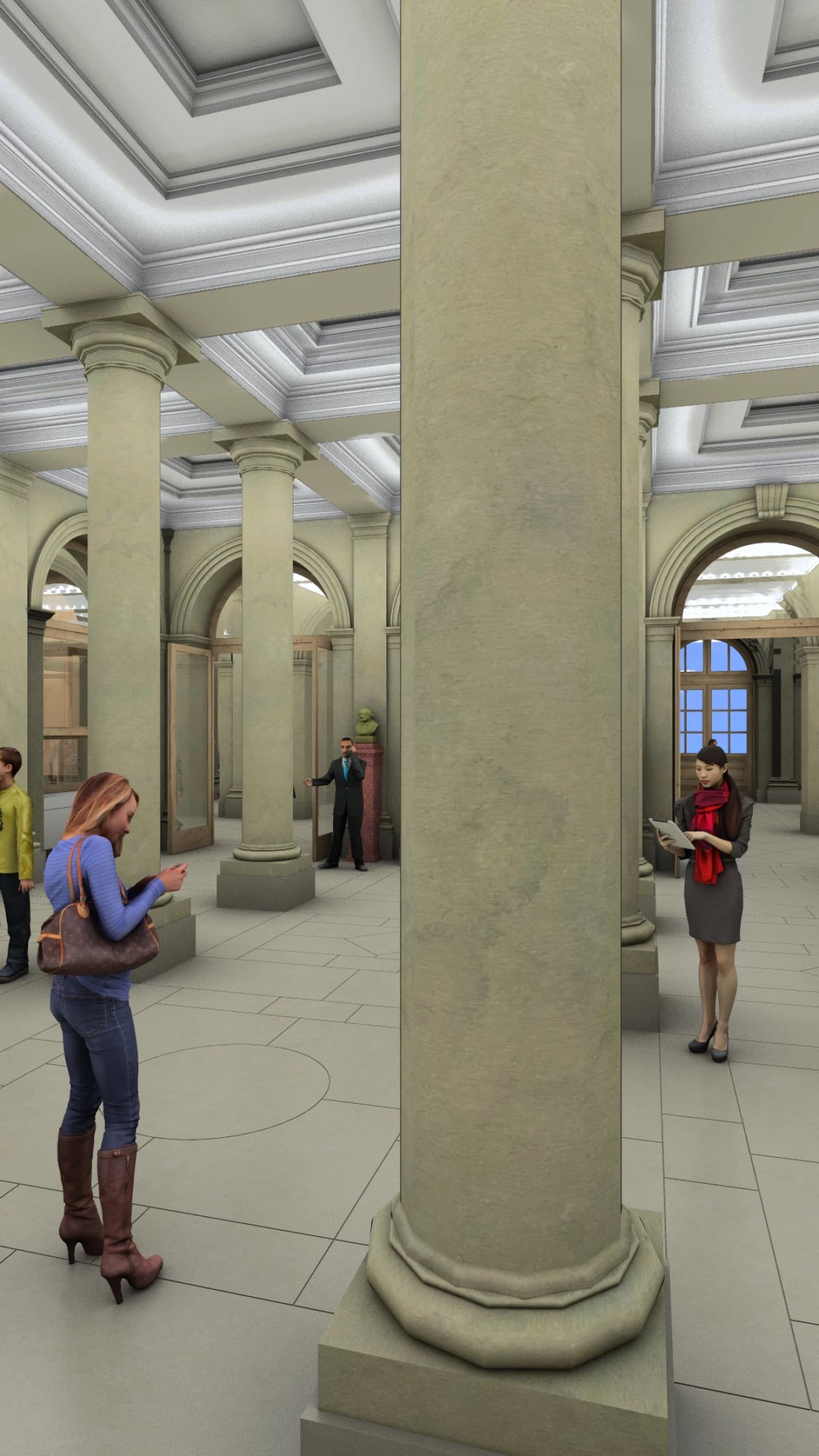 Uni Bastions _ Halls principaux de l'université de Genève