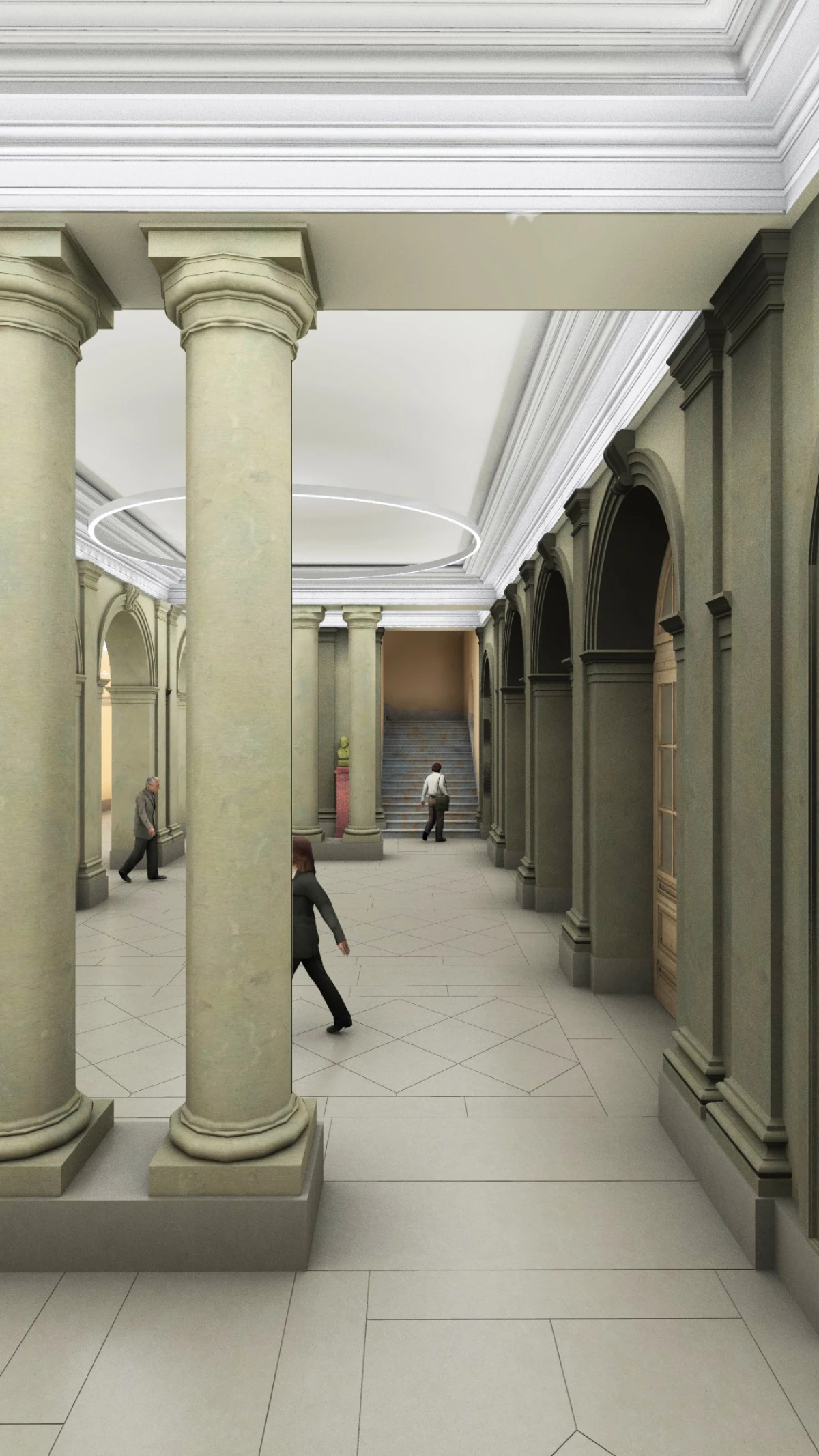 Uni Bastions _ Halls principaux de l'université de Genève