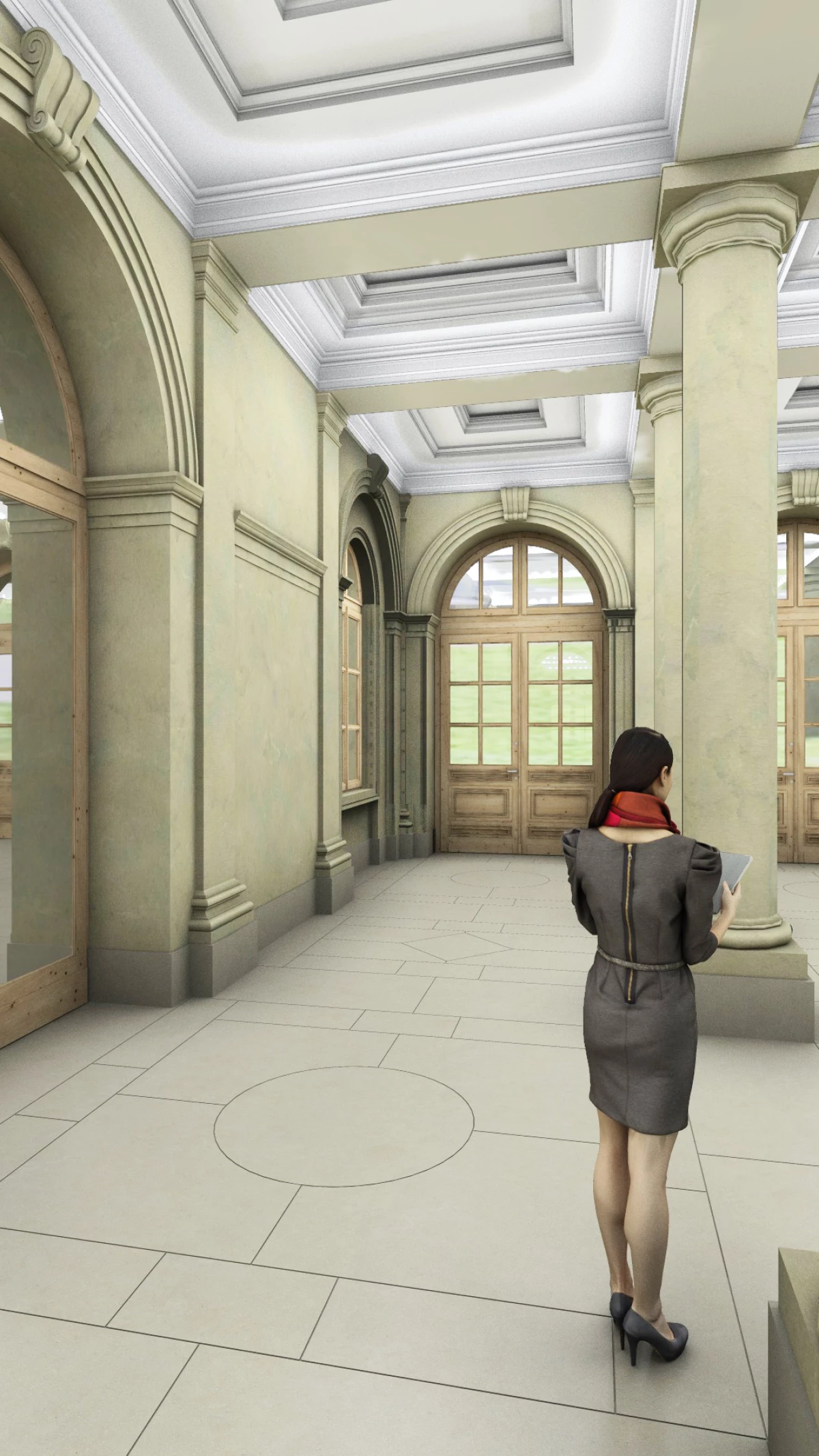 Uni Bastions _ Halls principaux de l'université de Genève