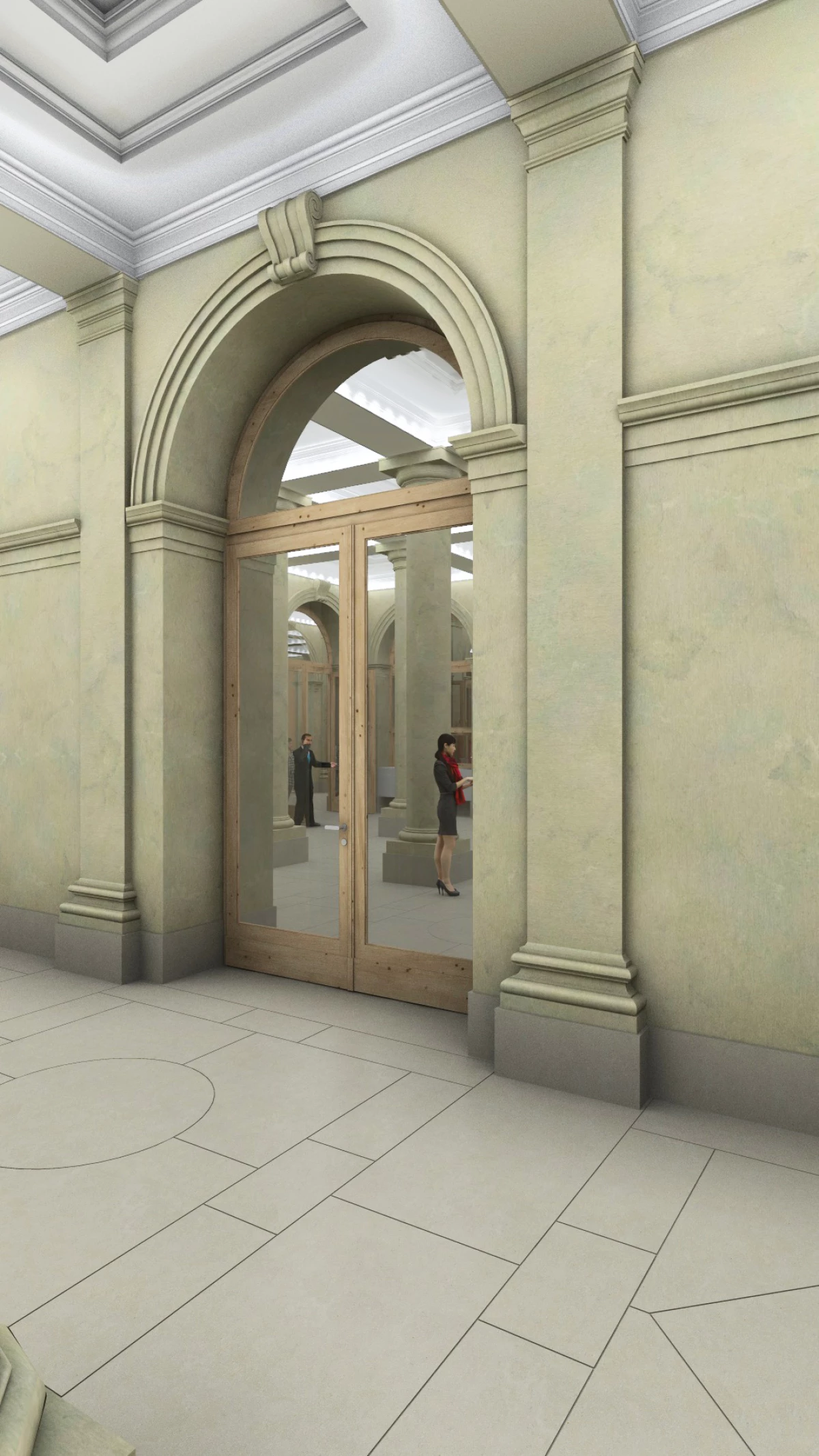 Uni Bastions _ Halls principaux de l'université de Genève