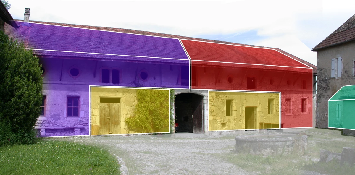 Dépendances d'une maison de maître