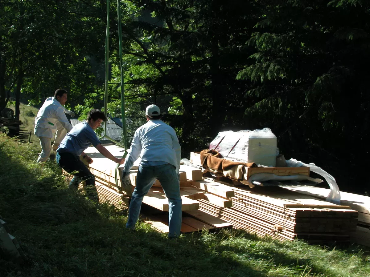 Rénovation d'un chalet d'alpage