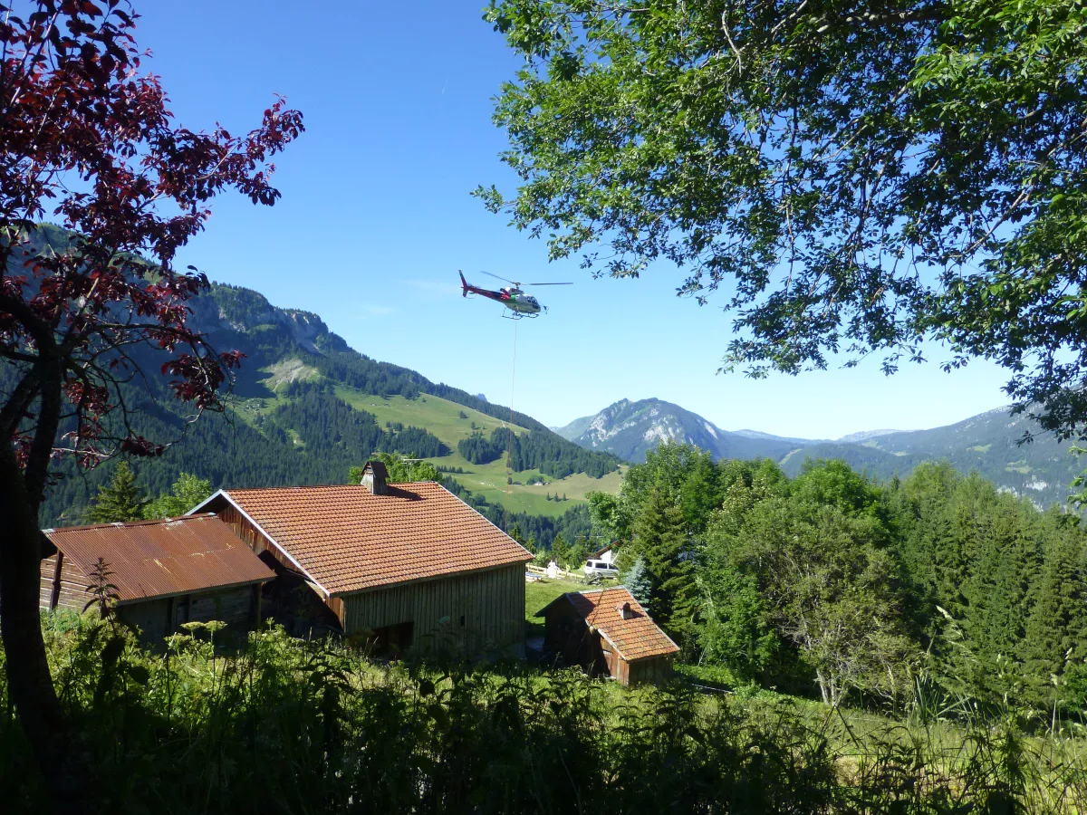 Rénovation d'un chalet d'alpage