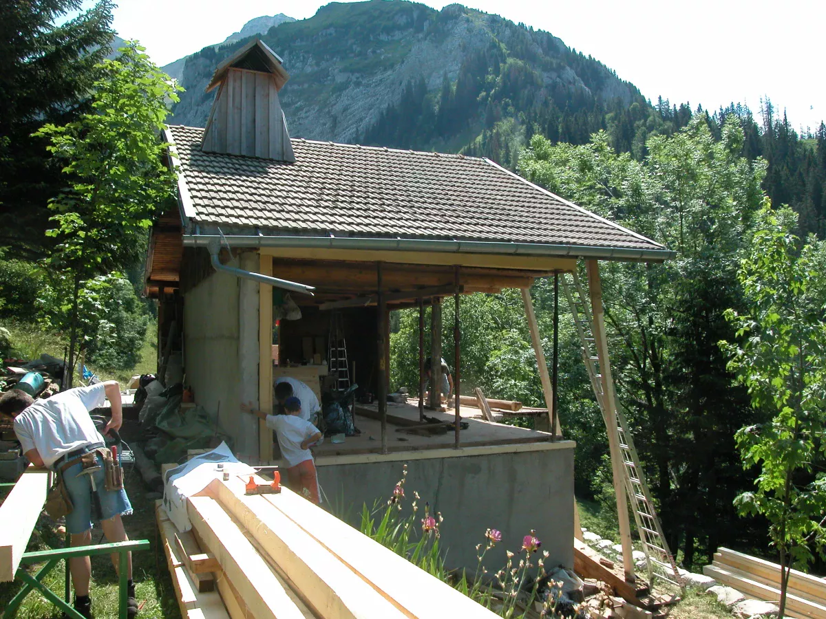 Rénovation d'un chalet d'alpage