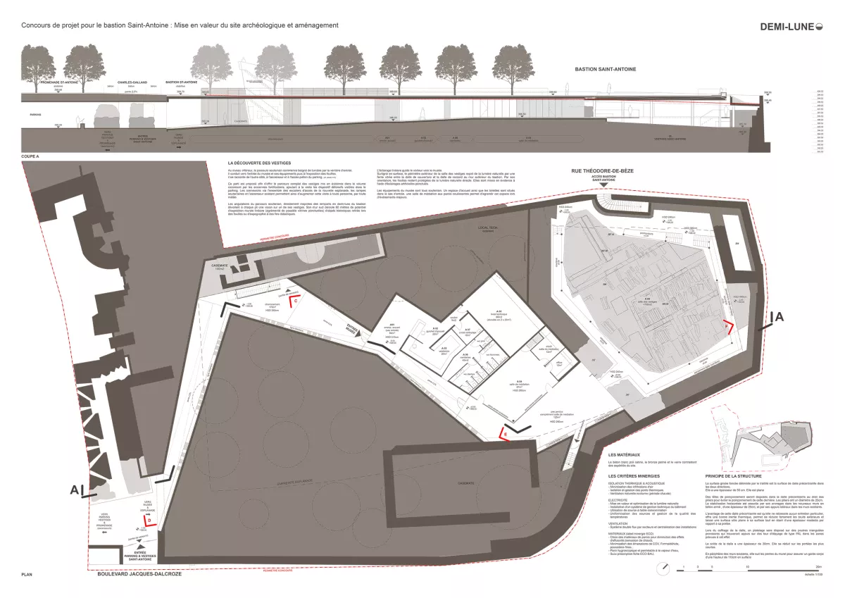 Site archéologique du Bastion de Saint-Antoine
