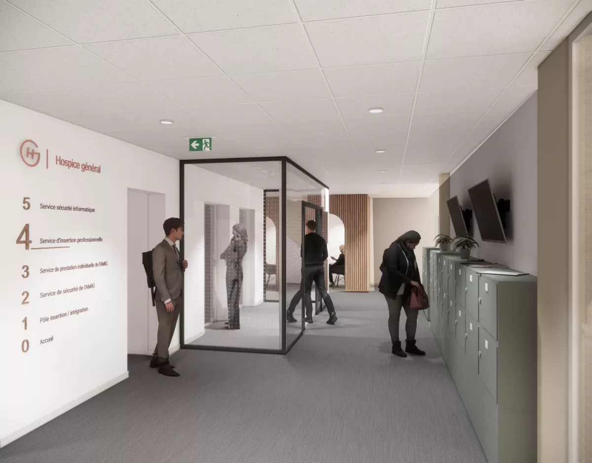 Aménagement de surfaces administratives