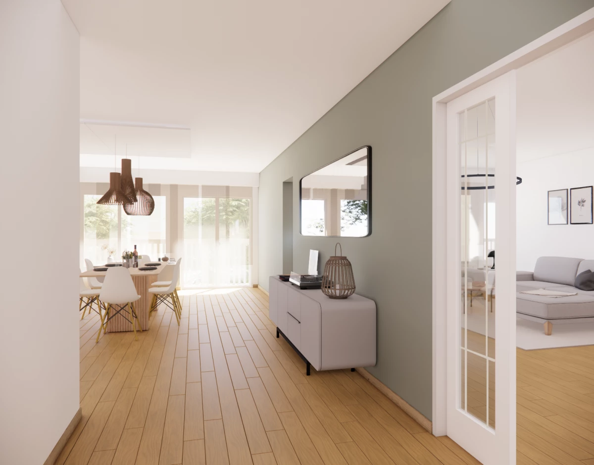 Projections d'aménagement d'un appartement